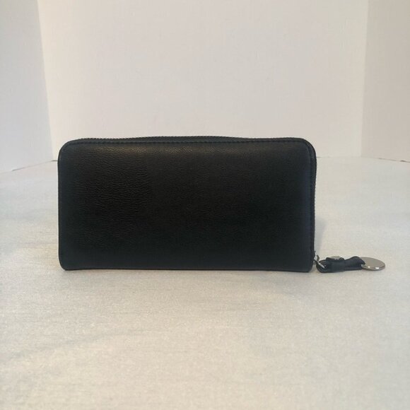 NWOT Simon Chang  Black Wallet - Picture 9 of 10